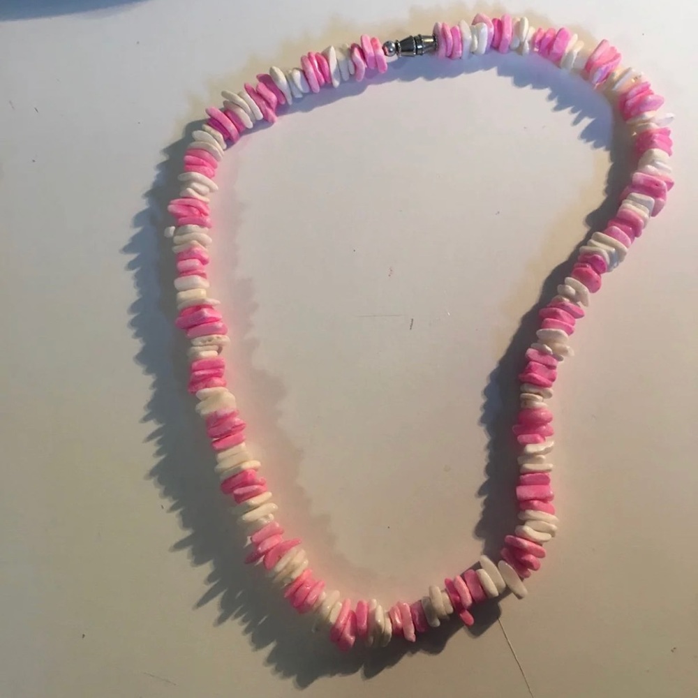 Puka shell necklace